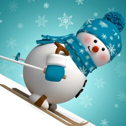 Пазл: Лыжню!