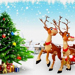 Пазл: Подарки едут!