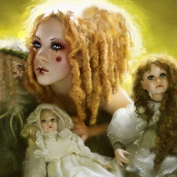 Пазл: Куклы