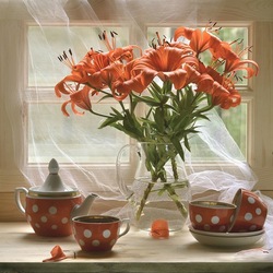 Пазл: В горошек