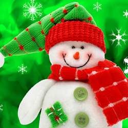 Пазл: Снеговичок