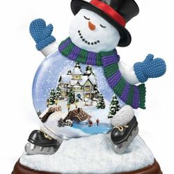 Пазл: Снеговик