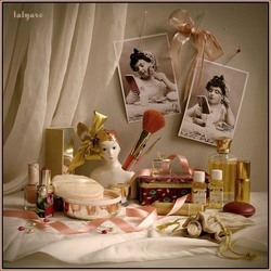 Пазл: Девочка с зеркалом