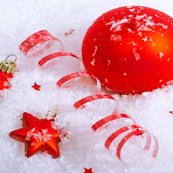 Пазл: Красное и белое