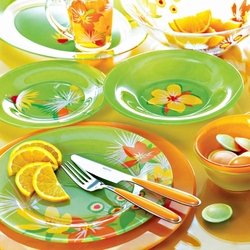 Пазл: Яркий сервиз