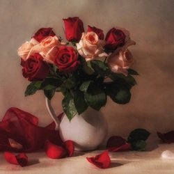 Пазл: Букет роз