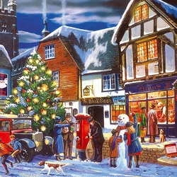 Пазл: Рождественская почта