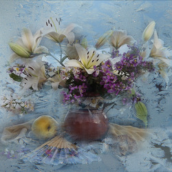 Пазл: Морозные узоры