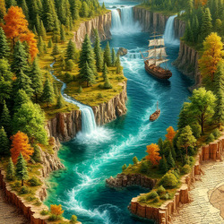 Пазл: Волшебная книга странствий