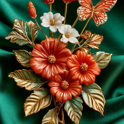 Пазл: Брошь 