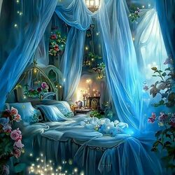 Пазл: Волшебная спальня