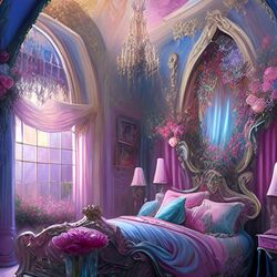 Пазл: Прекрасная спальня