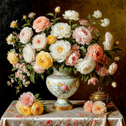 Пазл: Букет роз