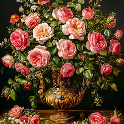 Пазл: Букет роз