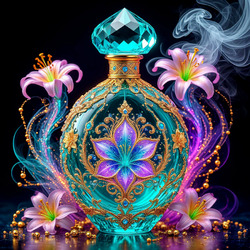 Пазл: Парфюмерный флакон