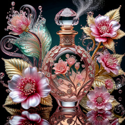 Пазл: Парфюмерный флакон