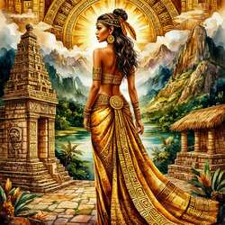 Пазл: Золото ацтеков