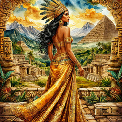 Пазл: Золото ацтеков