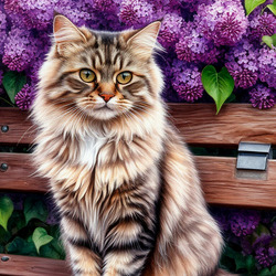 Пазл: Сирень цветет