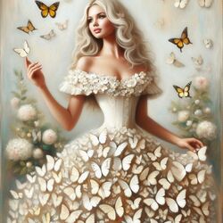 Пазл: Бабочки