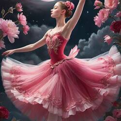 Пазл: Танец при луне