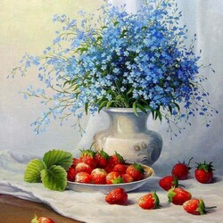 Пазл: Незабываемая клубника