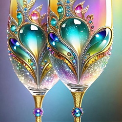 Пазл: Бокалы
