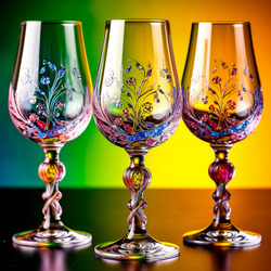Пазл: Бокалы