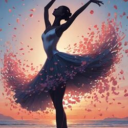 Пазл: На закате