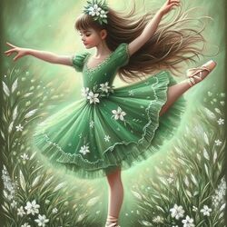 Пазл: Маленькая балерина