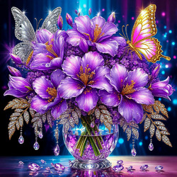 Пазл: Волшебные цветы