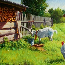 Пазл: Коза-дереза