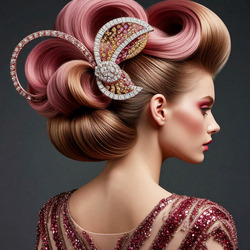 Пазл: Авангардная прическа