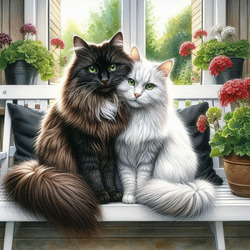 Пазл: Сладкая парочка