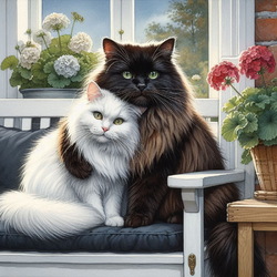 Пазл: Сладкая парочка