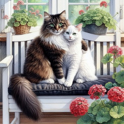 Пазл: Сладкая парочка