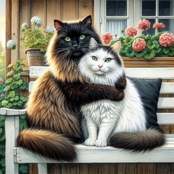 Пазл: Сладкая парочка