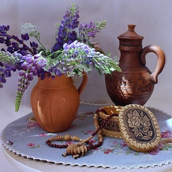 Пазл: Люпины 