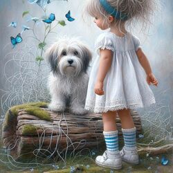 Пазл: Бабочки