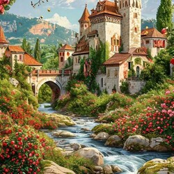 Пазл: Замок красавицы