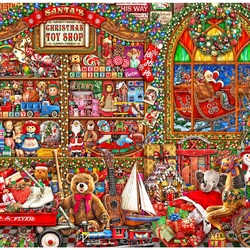 Пазл: Магазин Санты
