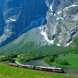 Пазл: Фломская железная дорога 