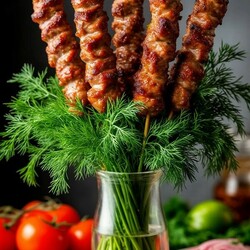 Пазл: Шашлычный букет