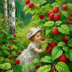 Пазл: Малина - гигант