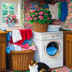 Пазл: Стиралка