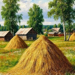 Пазл: Копны 