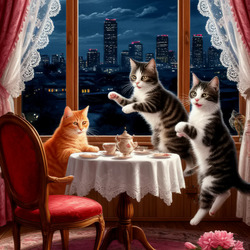 Пазл: Ночные шалости