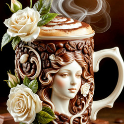 Пазл: Кружка с кофе