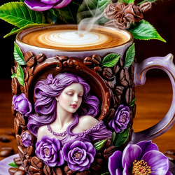 Пазл: Кружка с кофе