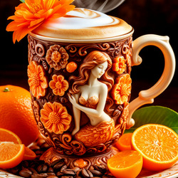 Пазл: Кружка с кофе